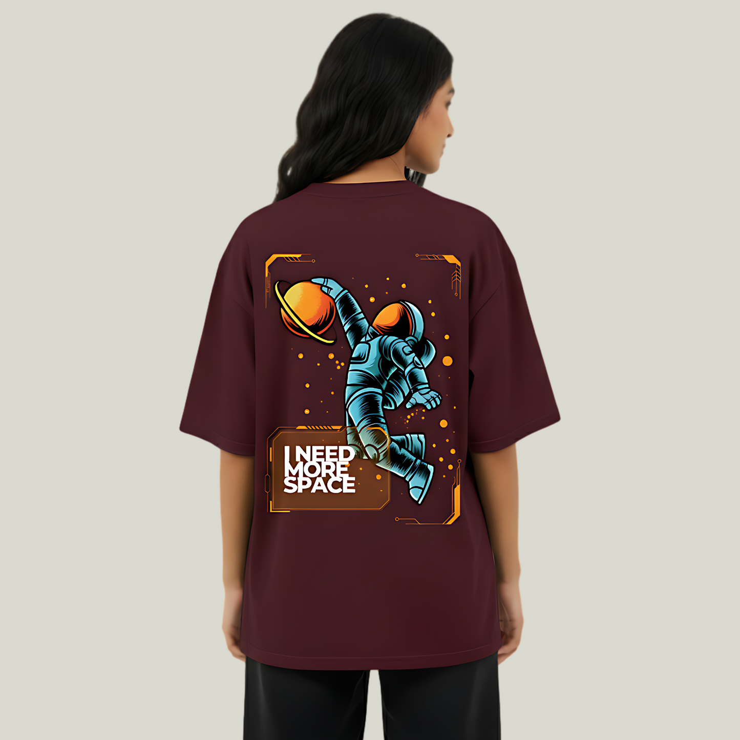 I Need More Space | Oversized Graphic T-Shirt