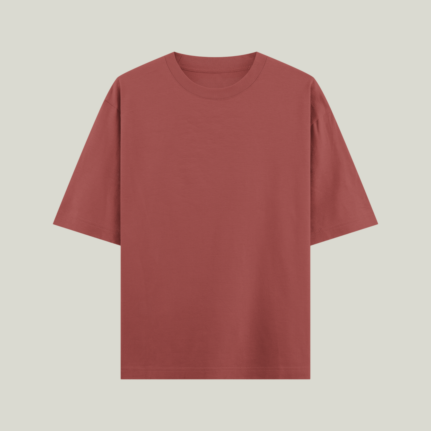 Coral Oversized T-Shirt