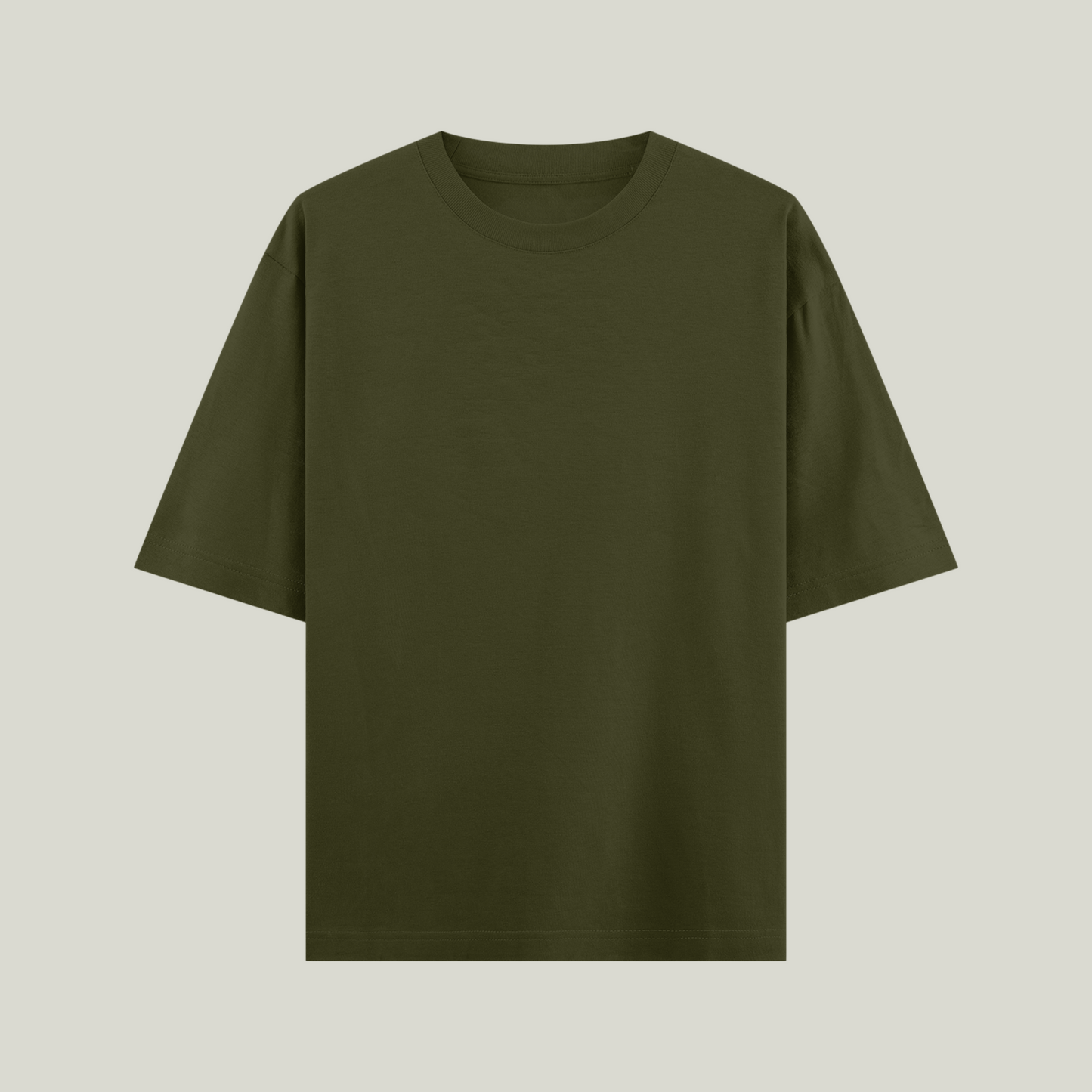 Olive Green Oversized T-Shirt