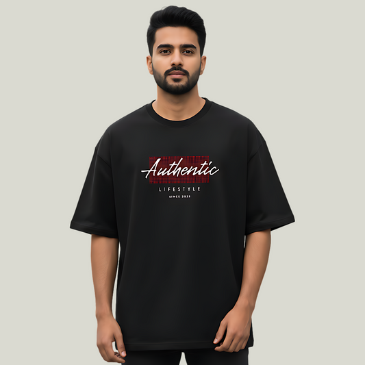 Authentic Lifestyle | Oversized Graphic T-Shirt
