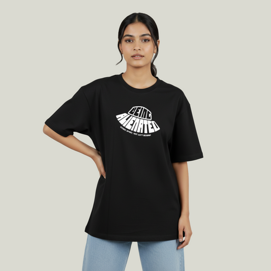 Being Alienated | Oversized Graphic T-Shirt