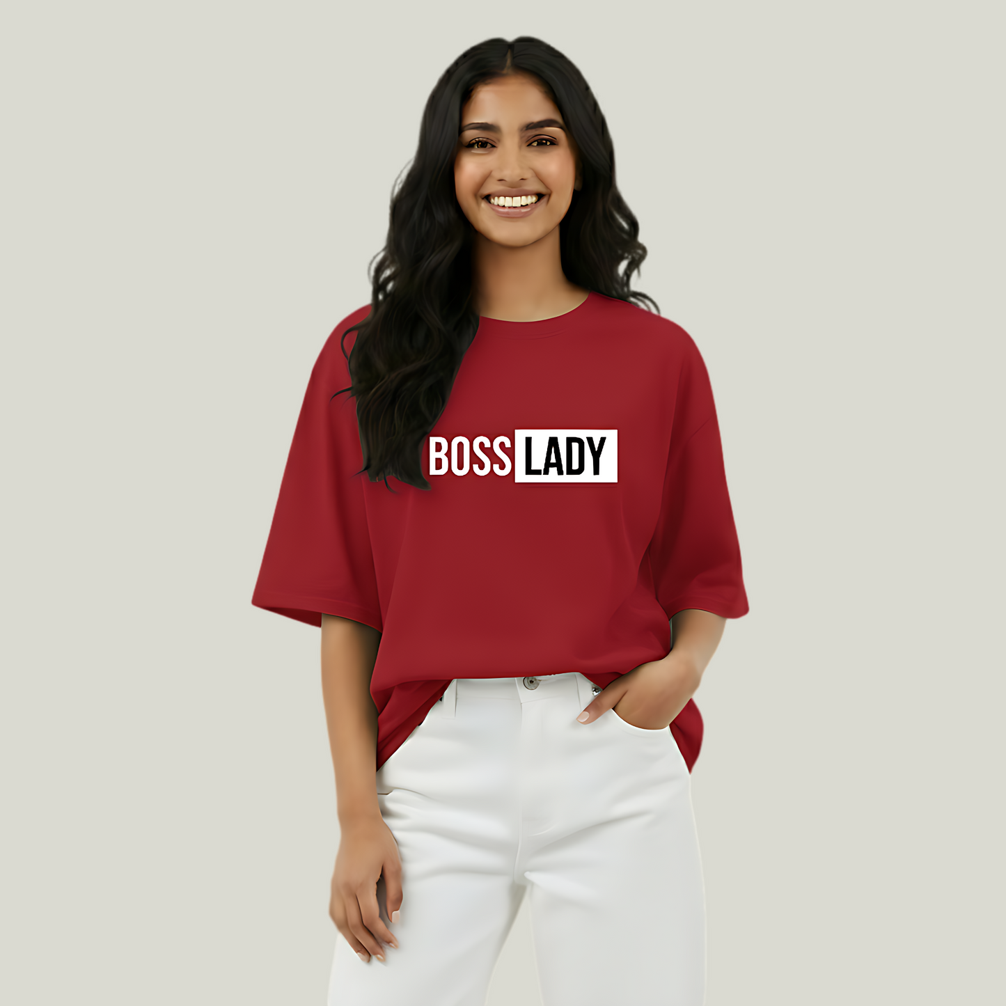 Boss Lady | Oversized Graphic T-Shirt