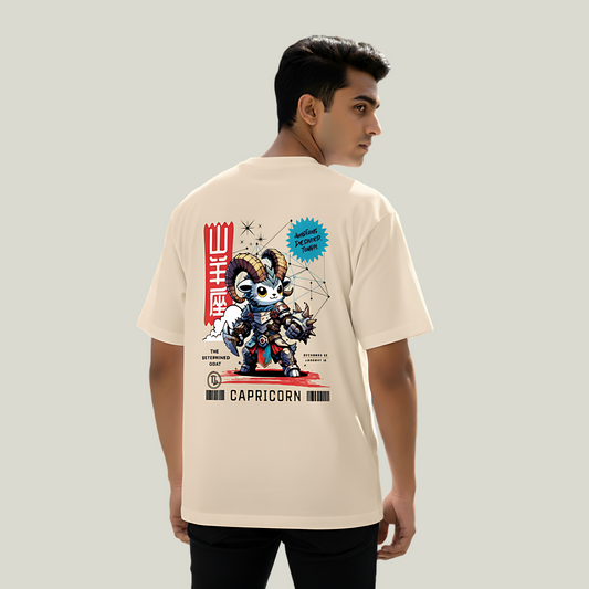 Capricorn | Oversized Graphic T-Shirt
