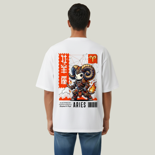 Aries | Oversized Graphic T-Shirt