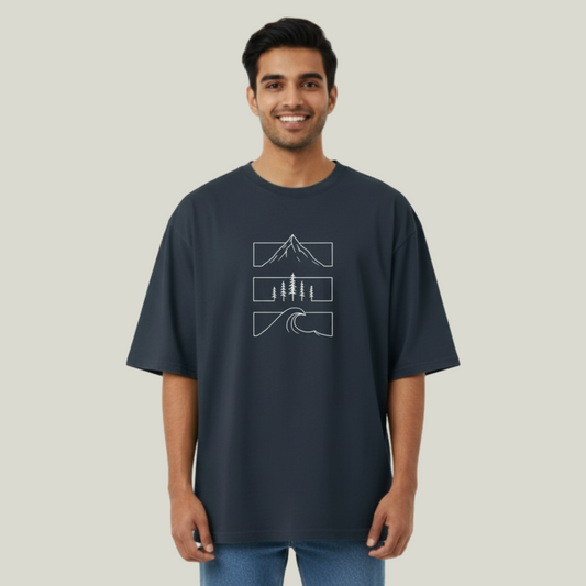 Elemental | Oversized Graphic T-Shirt