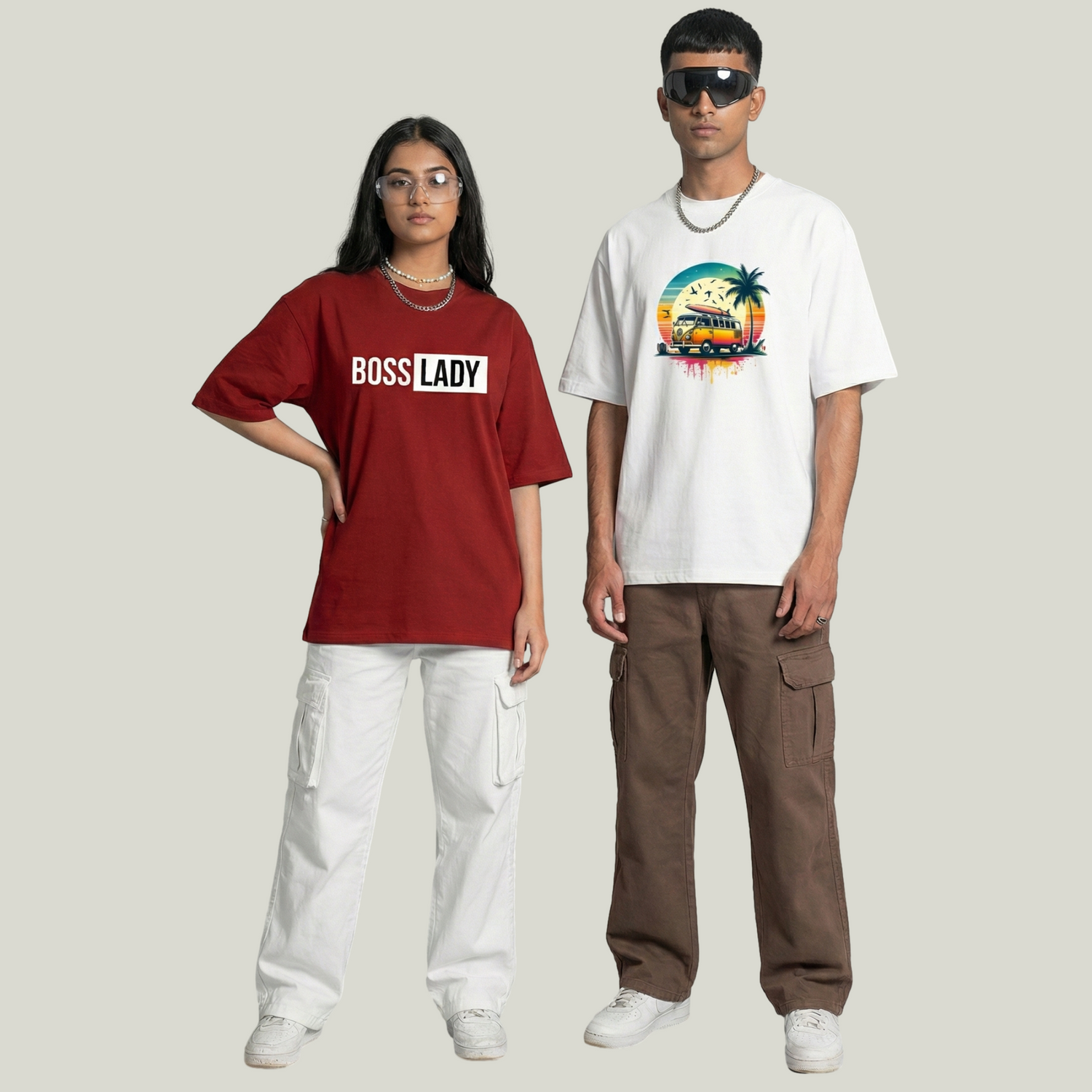 Oversized Graphic T-Shirts Collection