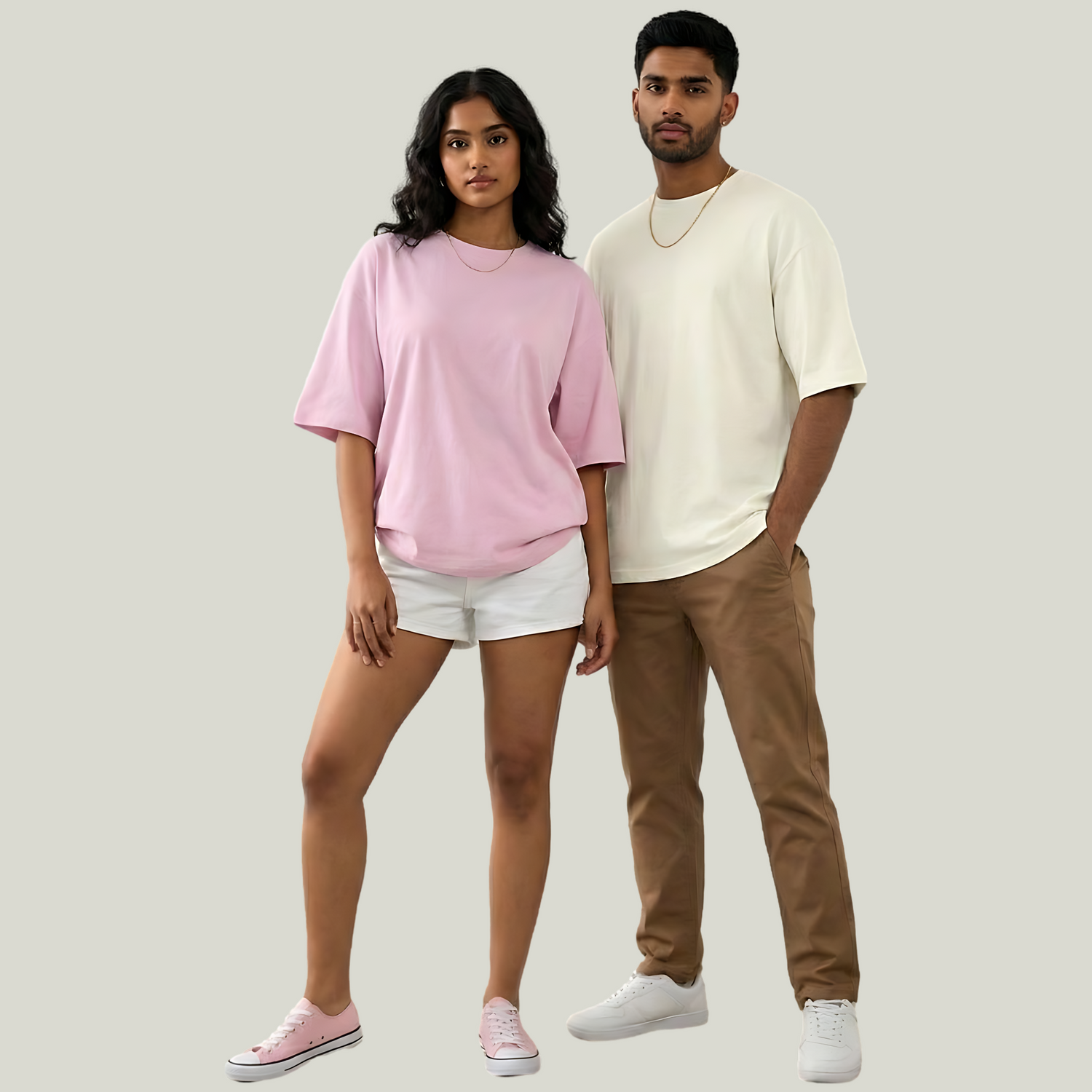 Oversized Solid T-Shirts Collection