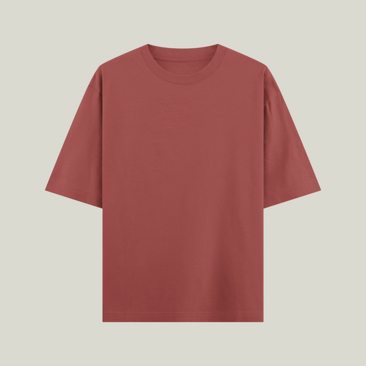 Coral Oversized T-Shirt