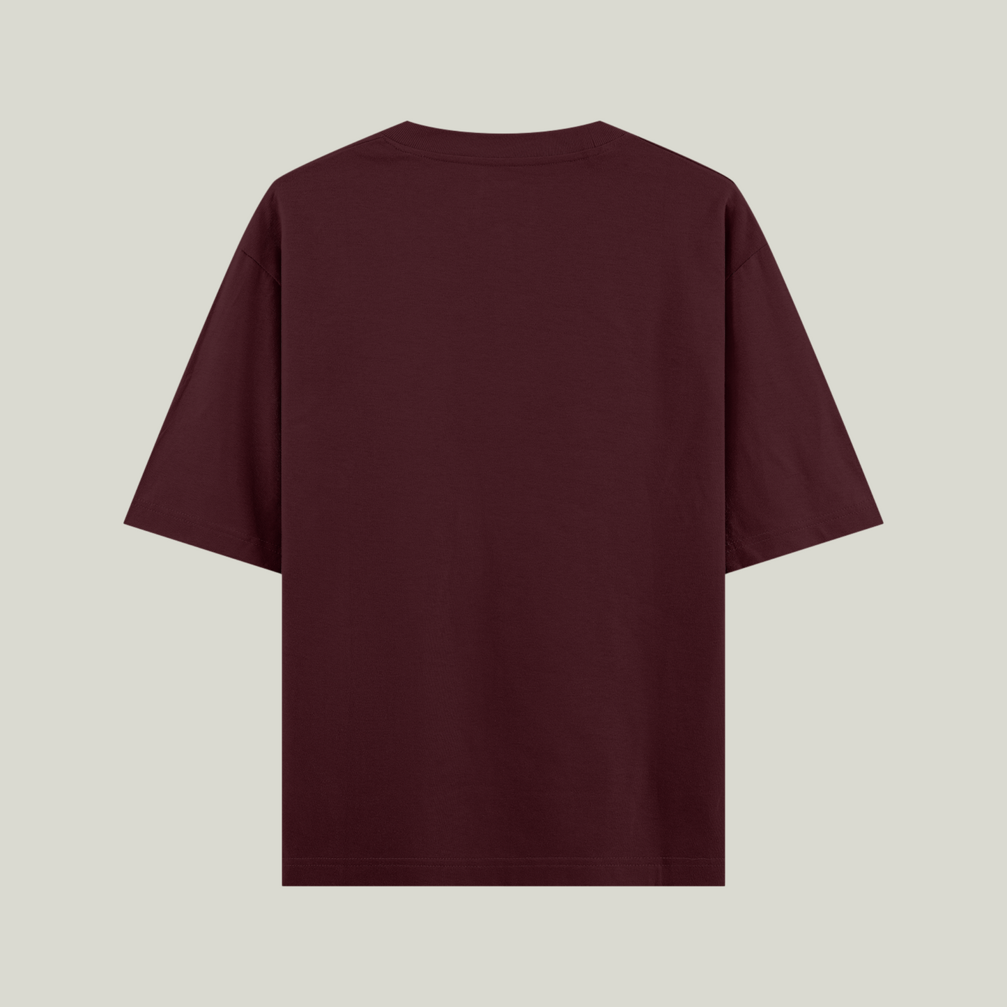 Maroon Oversized T-Shirt