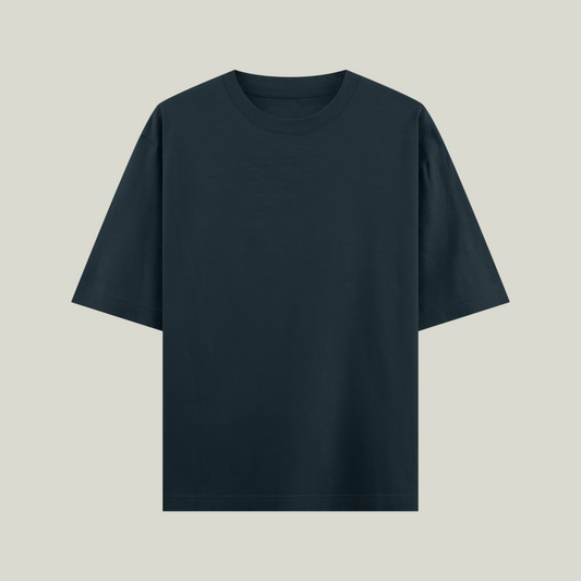 Navy Blue Oversized T-Shirt