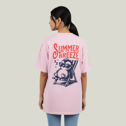 Summer Breeze | Oversized Graphic T-Shirt