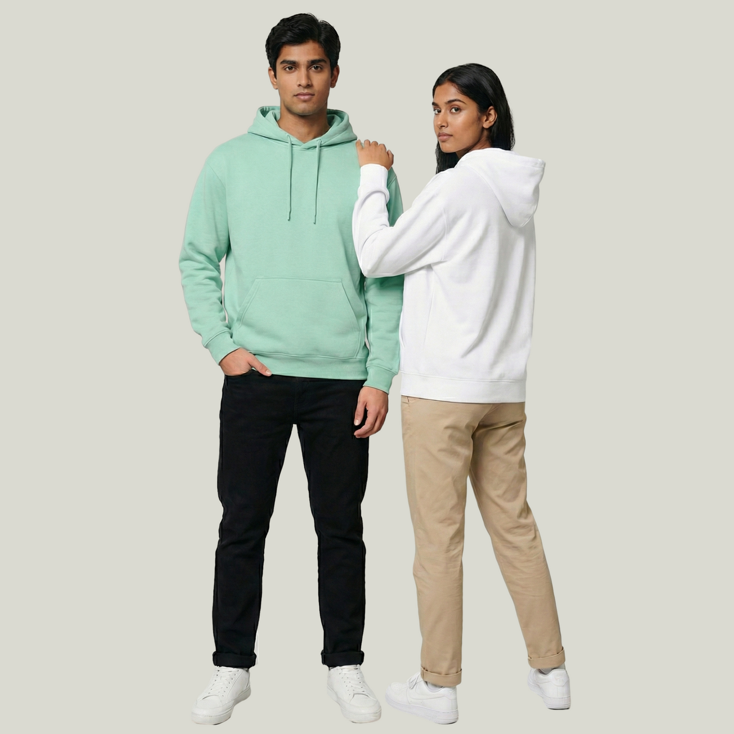 Unisex Solid Hoodies Collection