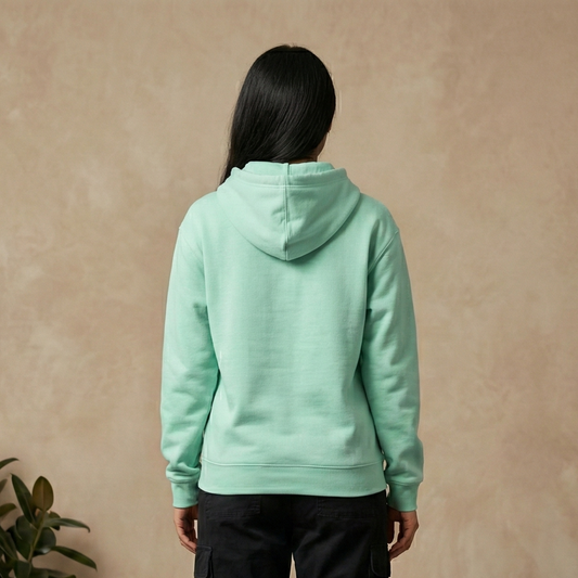 Solid Mint Hoodie for Men and Women